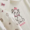 0-18 ay | Disney’in Aristokediler’inden Marie bodysuit ve bloomer bebek takımı 0-18 ay | Disney’in Aristokediler’inden Marie bodysuit ve bloomer bebek takımı