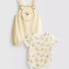 0-18 ay | Disney’in Winnie the Pooh bodysuit ve tulumdan oluşan yenidoğan takımı 0-18 ay | Disney’in Winnie the Pooh bodysuit ve tulumdan oluşan yenidoğan takımı