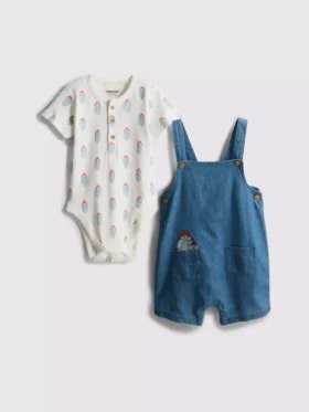 0-18 ay | Paddington Ayı bodysuit ve tulum yenidoğan takımı