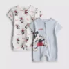 0-24 ay | 2’li paket Disney’in Mickey Mouse tulumları 0-24 ay | 2’li paket Disney’in Mickey Mouse tulumları