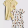 0-24 ay | 2’li paket Disney Winnie the Pooh tulumları