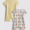 0-24 ay | 2’li paket Disney Winnie the Pooh tulumları