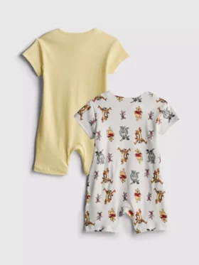 0-24 ay | 2’li paket Disney Winnie the Pooh tulumları