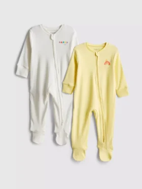 0-24 ay | 2’li paket fermuarlı pijama