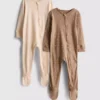 0-24 ay | 2’li paket fermuarlı pijama