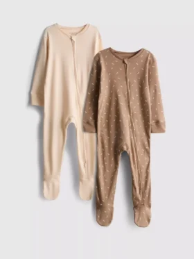 0-24 ay | 2’li paket fermuarlı pijama