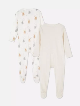 0-24 ay | 2’li paket fermuarlı pijama