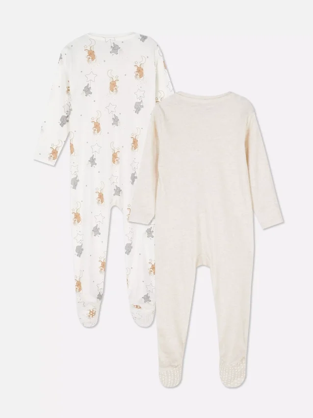0-24 ay | 2’li paket fermuarlı pijama 0-24 ay | 2’li paket fermuarlı pijama