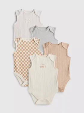 0-36 ay | 5’li paket kolsuz bodysuit