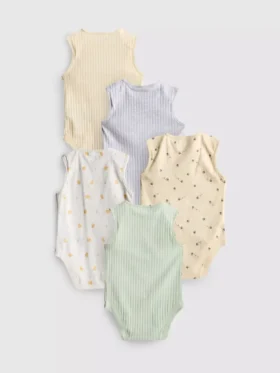 0-36 ay | 5’li paket kolsuz bodysuit