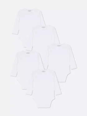 0-36 ay | 5’li paket temel uzun kollu bodysuit