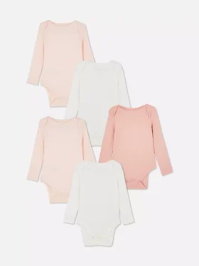 0-36 ay | 5’li paket uzun kollu bodysuit
