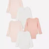 0-36 ay | 5’li paket uzun kollu bodysuit