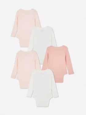 0-36 ay | 5’li paket uzun kollu bodysuit