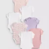 0-36 ay | 7’li paket kısa kollu bodysuit