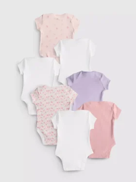 0-36 ay | 7’li paket kısa kollu bodysuit