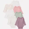 0-36 ay | 7’li paket uzun kollu bodysuit