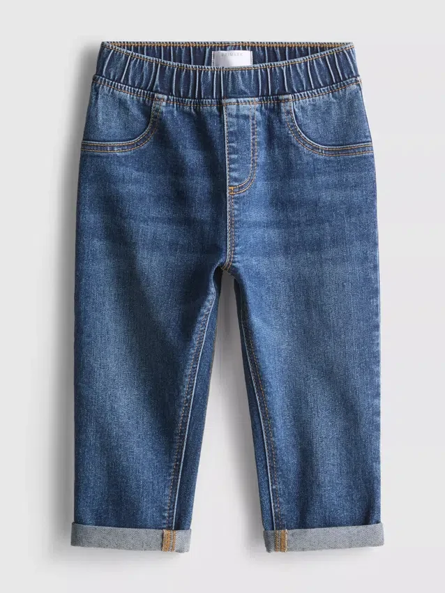 0-36 ay | kıvrımlı paçalı Jean pantolon 0-36 ay | kıvrımlı paçalı Jean pantolon
