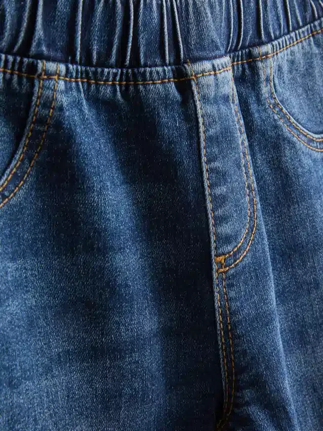 0-36 ay | kıvrımlı paçalı Jean pantolon 0-36 ay | kıvrımlı paçalı Jean pantolon