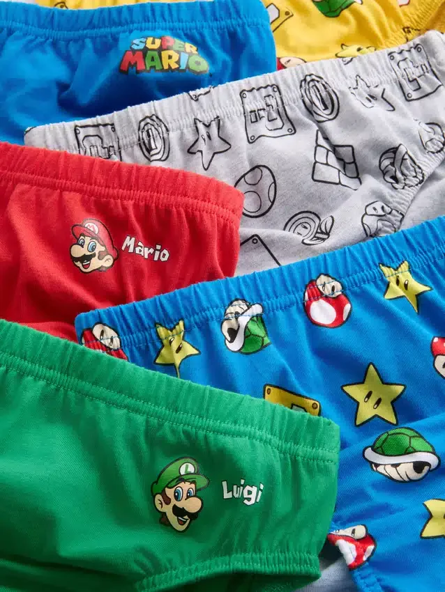 1,5-10 yaş | 6’lı paket Super Mario külot 1,5-10 yaş | 6’lı paket Super Mario külot