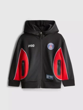 1,5-7 yaş | Paris Saint-Germain F.C. fermuarlı kapüşonlu sweatshirt
