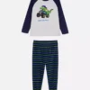 1,5-8 yaş | dinozor desenli polar pijama 1,5-8 yaş | dinozor desenli polar pijama