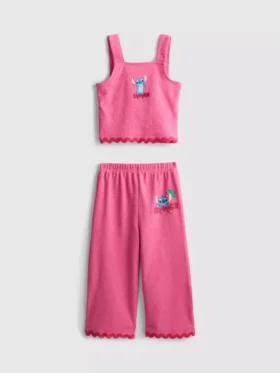 1,5-8 yaş | Disney’in Stitch ric rac üst ve pantolonlar takımı