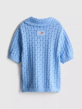 1,5-8 yaş | Hello Kitty yakalı kısa kollu şortlu hırka