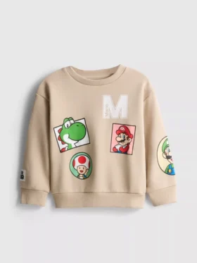 1,5-8 yaş | Super Mario World sweatshirt