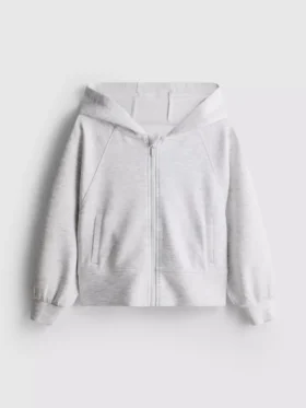 1,5-9 yaş | aktif fermuarlı kapüşonlu sweatshirt