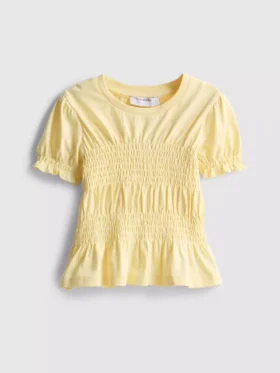 1,5-9 yaş | büzgülü peplum üst