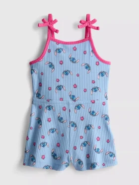 1,5-9 yaş | Disney’in Stitch desenli nervürlü tulum