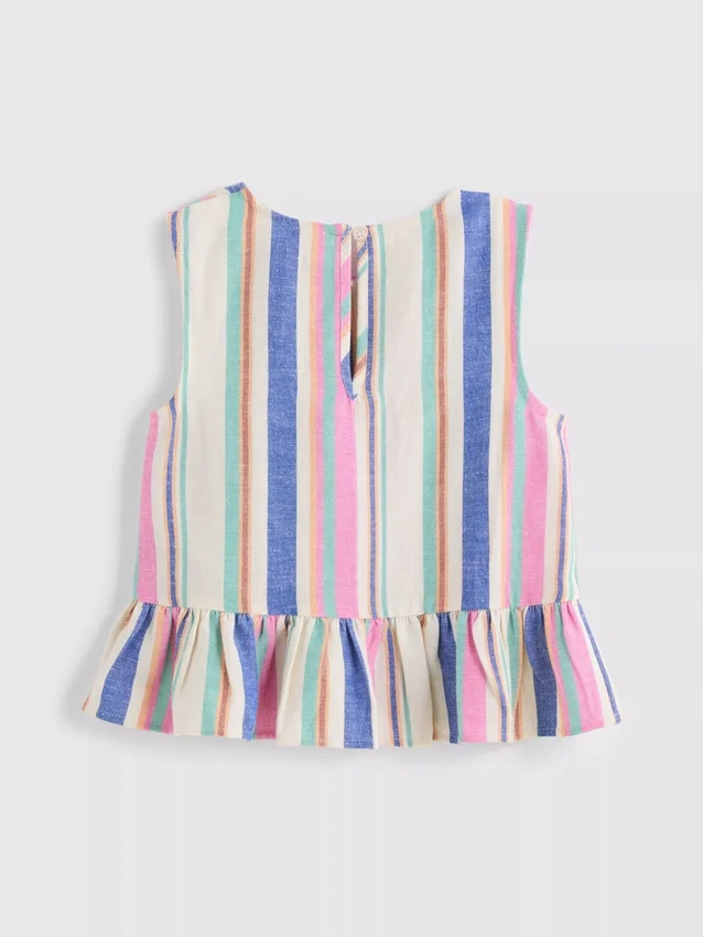 1,5-9 yaş | çizgili peplum bluz 1,5-9 yaş | çizgili peplum bluz