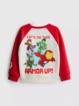 1-9 yaş | Marvel Iron Man ve harika arkadaşları sweatshirt