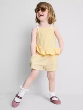 1-9 yaş | peplum üst ve şortlar takımı