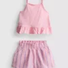 1-9 yaş | peplum üst ve şortlar takımı 1-9 yaş | peplum üst ve şortlar takımı