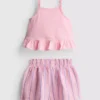 1-9 yaş | peplum üst ve şortlar takımı 1-9 yaş | peplum üst ve şortlar takımı