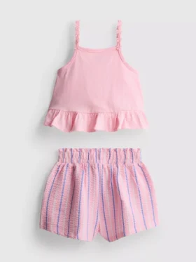 1-9 yaş | peplum üst ve şortlar takımı