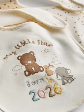 2’li paket 2026 doğumlu bebek önlüğü