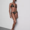 2’li paket baskılı üçgen bikini üstü 2’li paket baskılı üçgen bikini üstü
