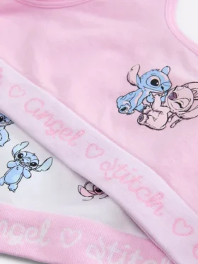 2’li paket Disney’in Stitch ve Angel dikişsiz kısa üstler 2’li paket Disney’in Stitch ve Angel dikişsiz kısa üstler