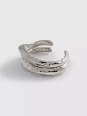 2’li paket erimiş metal bilek manşetleri 2’li paket erimiş metal bilek manşetleri