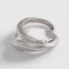 2’li paket erimiş metal bilek manşetleri