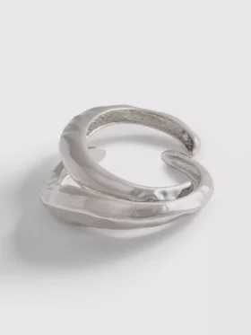 2’li paket erimiş metal bilek manşetleri 2’li paket erimiş metal bilek manşetleri