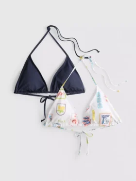 2’li paket üçgen bikini üstü