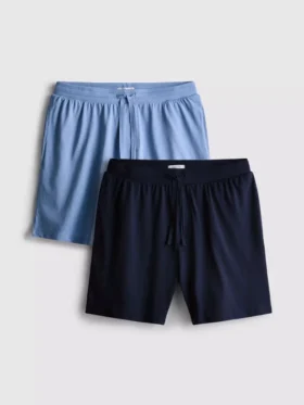 2’li paket ipli pijama şortu