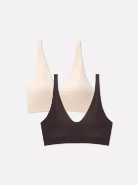 2’li paket, yumuşacık dikişsiz sütyenler