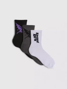 3’lü paket Black Sabbath çorapları