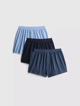 3’lü paket bol kesim boxer şort