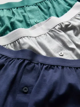 3’lü paket bol kesim boxer şort